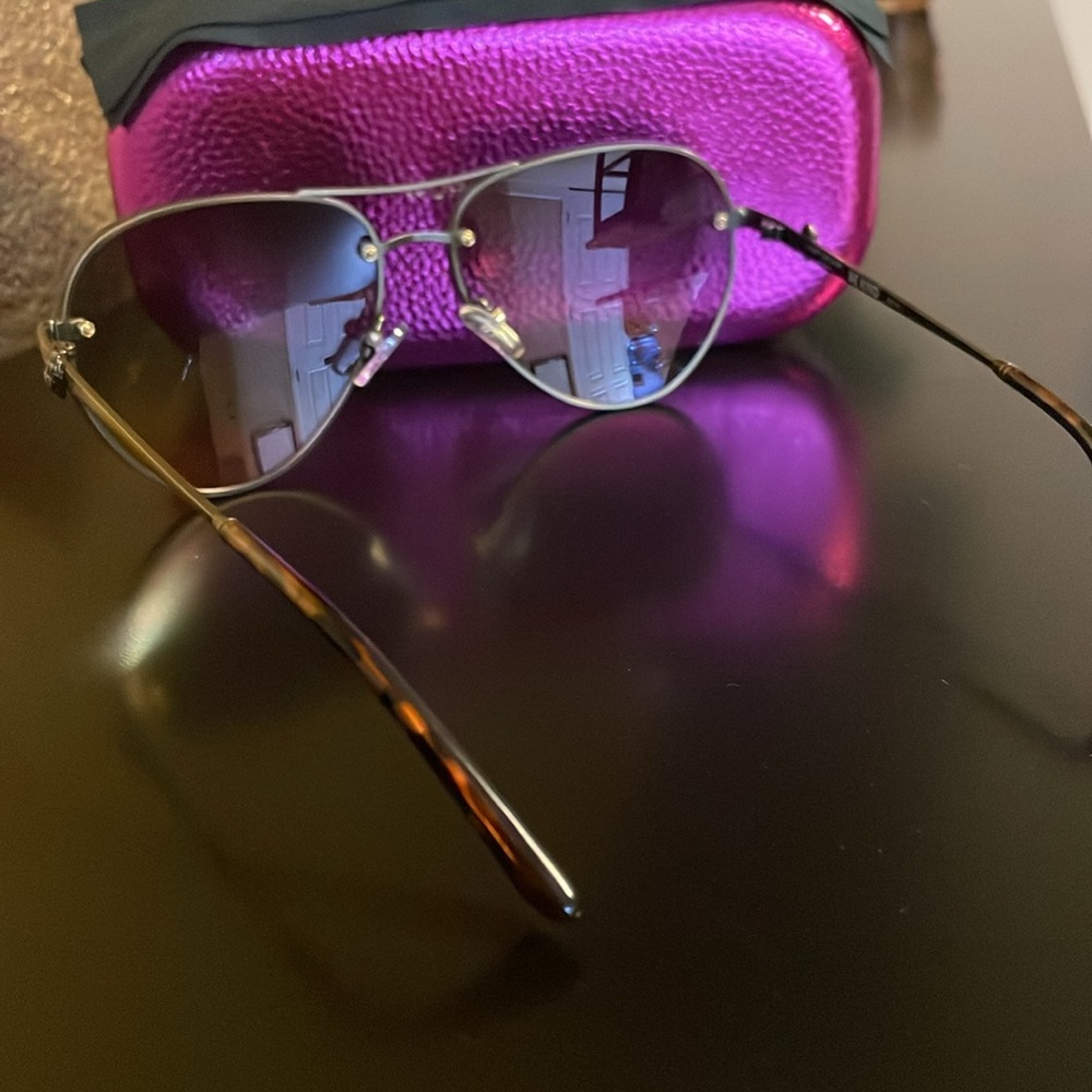 Kurt Geiger London  KGL1002 Shoreditch 60mm Gradient Aviator Sunglasses 😎 - Picture 4 of 13